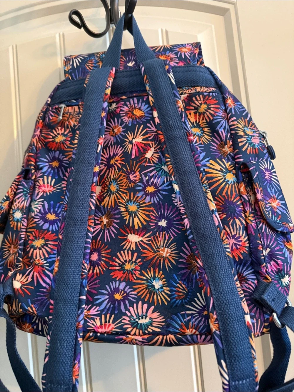 Kipling City Pack Backpack in multi flower print